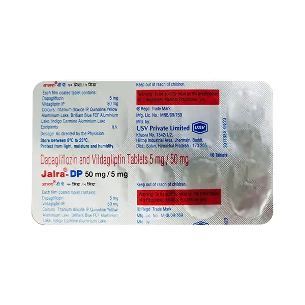 Jalra DP 5mg/50mg Tablet